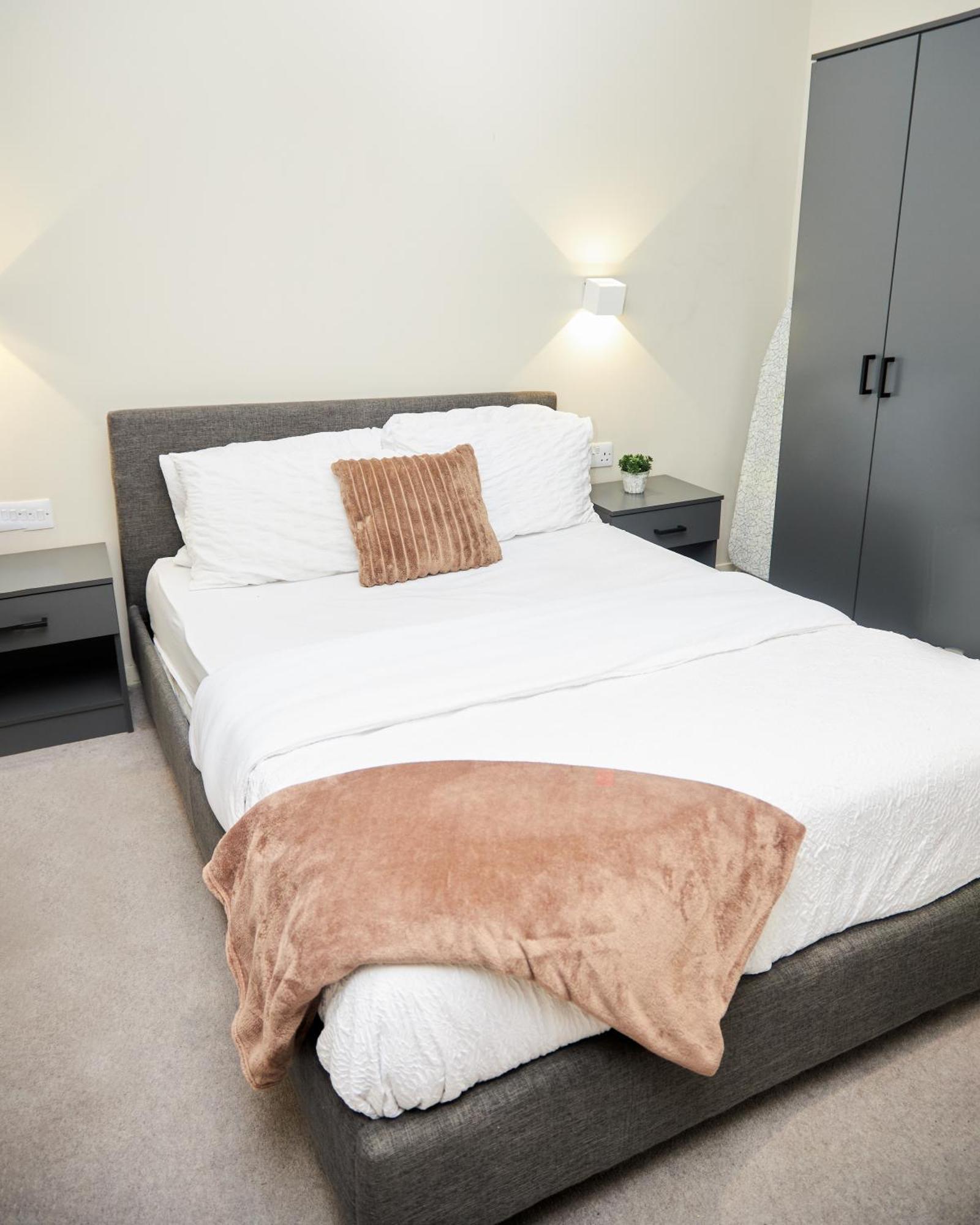 Central Manchester Luxury 2 Bed Apartment With Balcony Extérieur photo